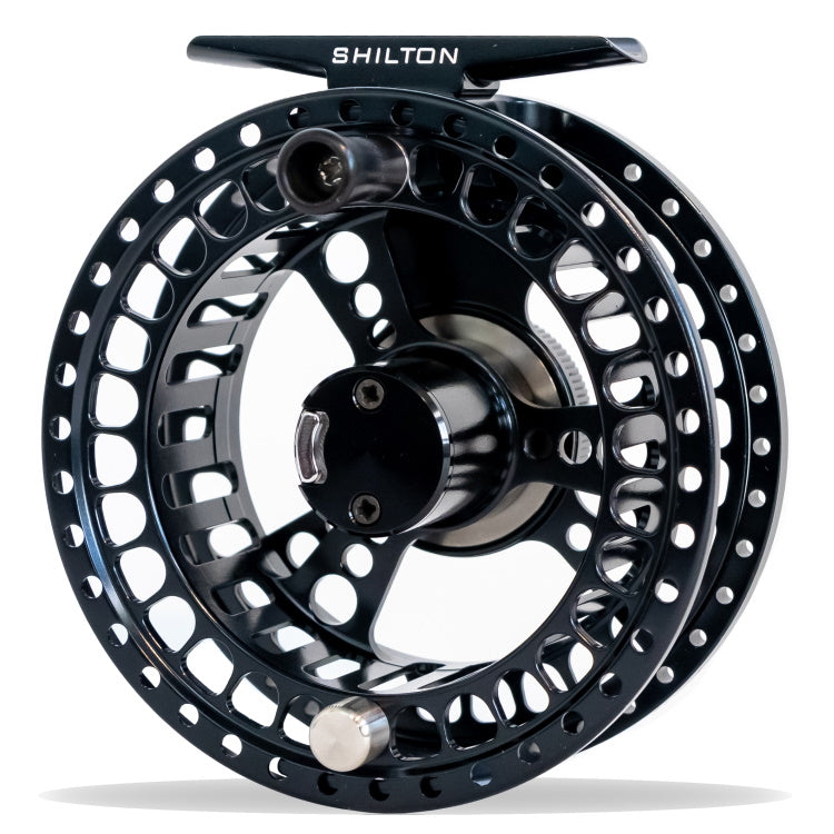 Shilton CR Series Fly Reels - Black