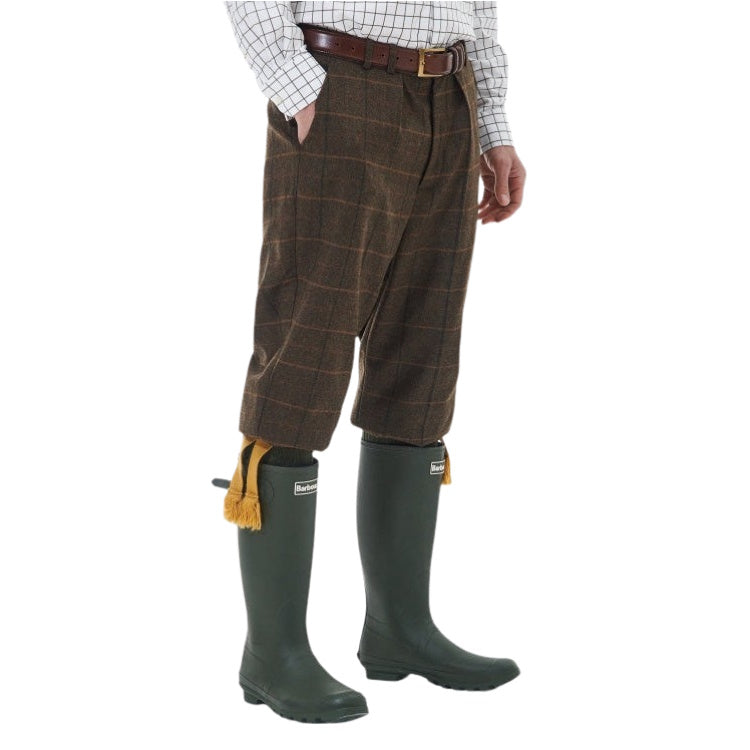 Barbour Wellesley Tweed Breeks - Burnhill Brown Check