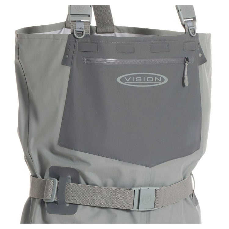 Vision Koski Stockingfoot Waders - Grey