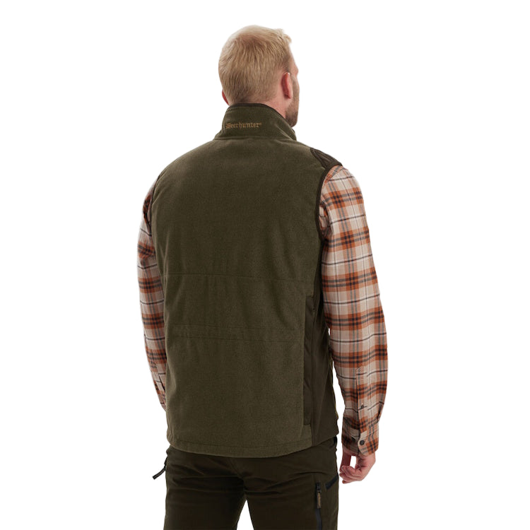 Deerhunter Gamekeeper Shooting Waistcoat - Graphite Green Melange