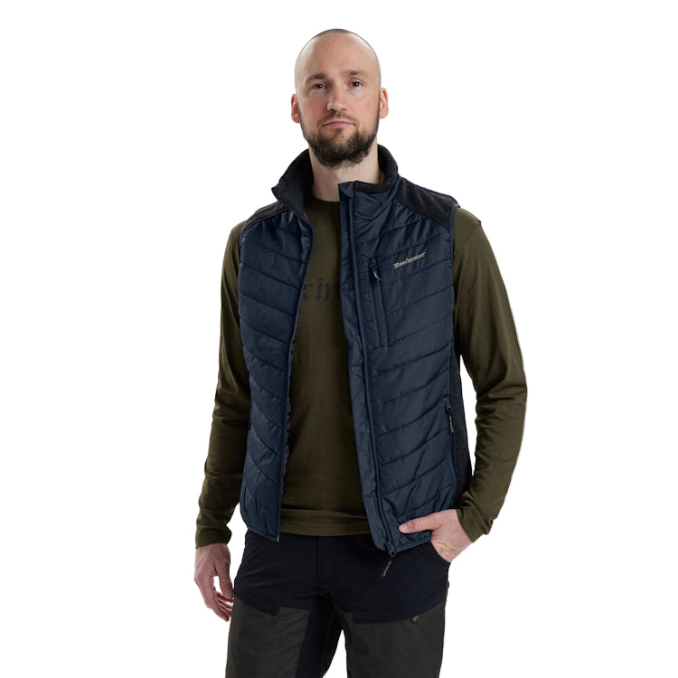 Deerhunter Moor Padded Waistcoat - Dark Blue