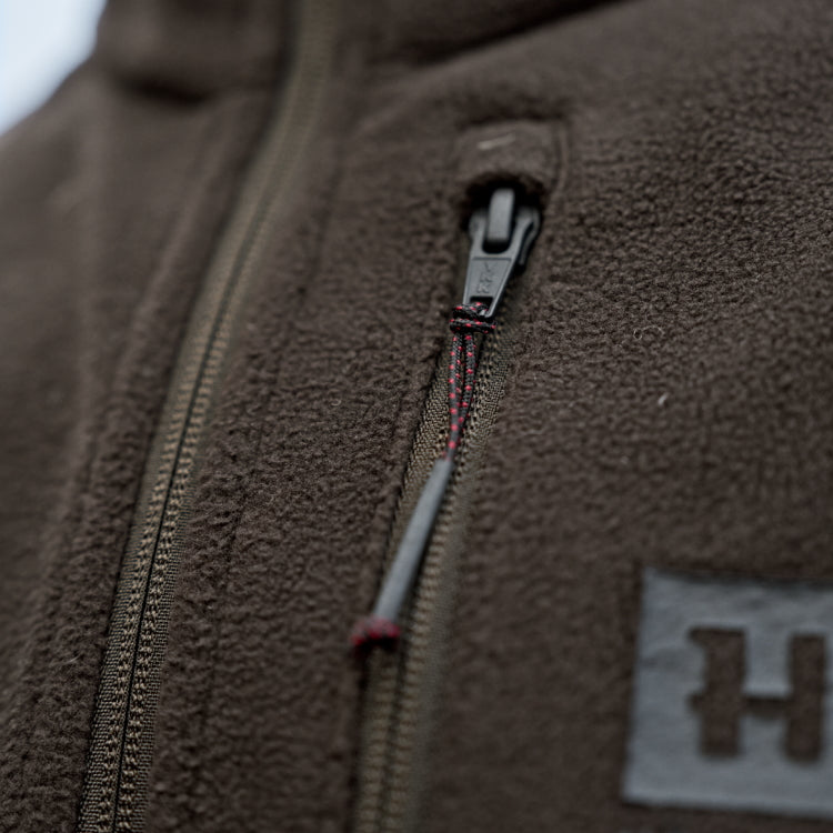 Harkila Aspire Fleece Waistcoat - Shadow Brown