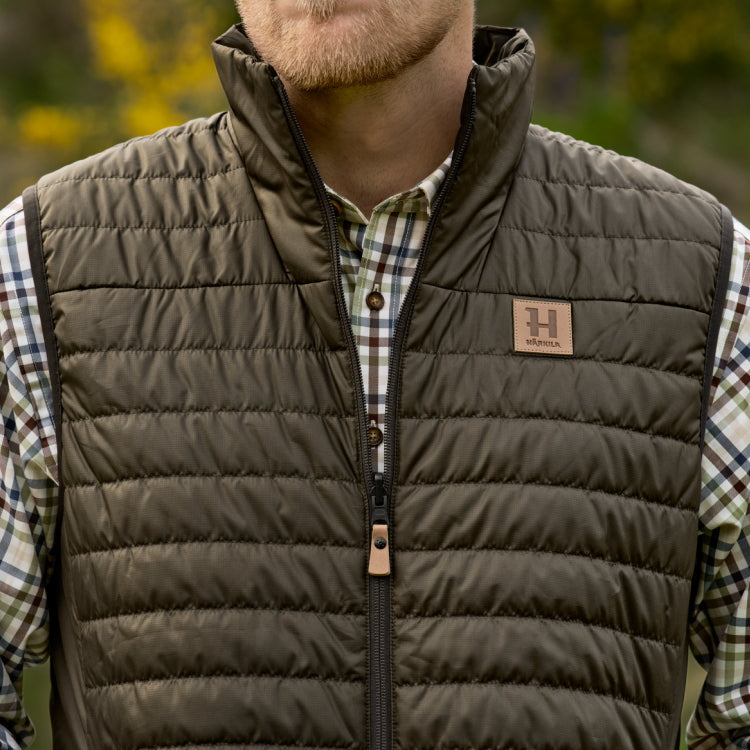 Harkila Kalix HSP Waistcoat - Willow Green/Shadow Brown