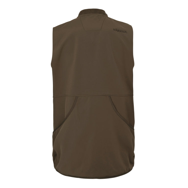 Harkila Skye Shooting Waistcoat - Willow Green/Shadow Brown