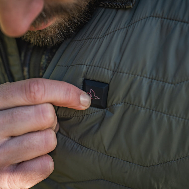 Seeland Celsius Heat Liner Waistcoat - Grape Leaf