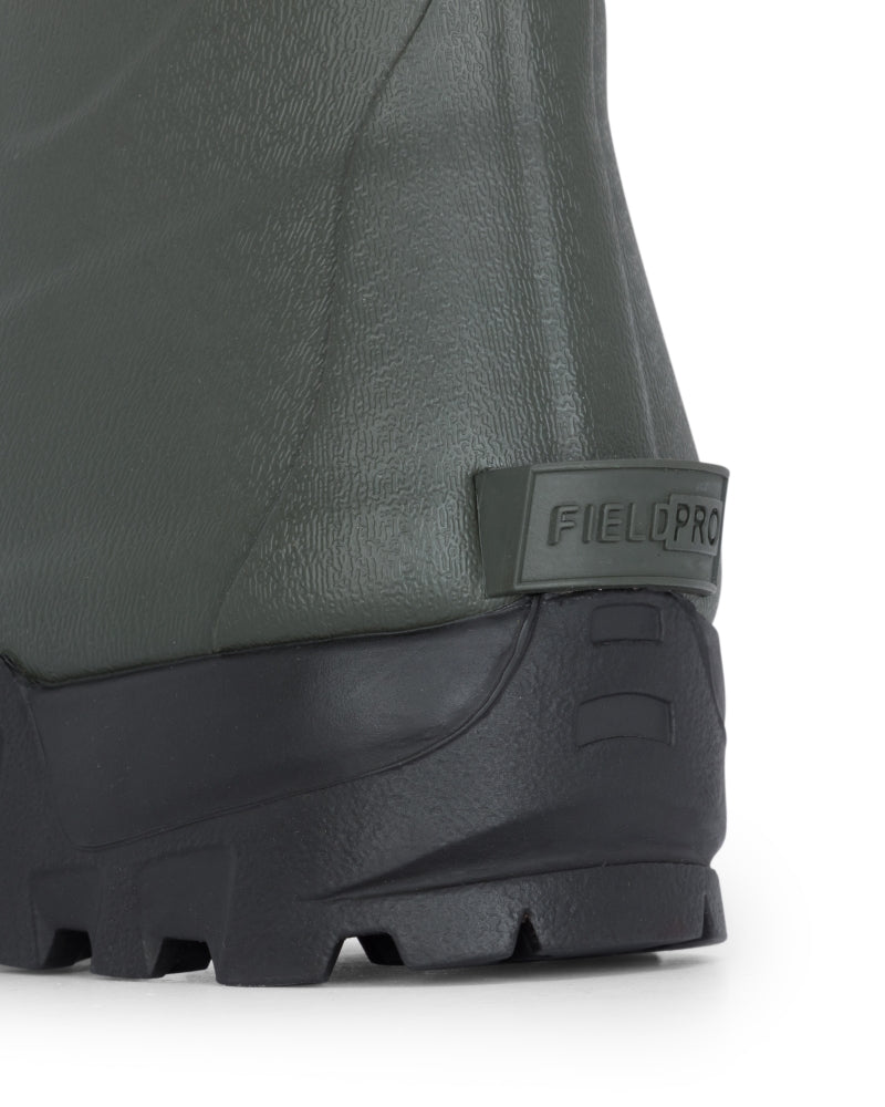 Hoggs of Fife Field Sport Neoprene Lined Wellington Boots - Field Green