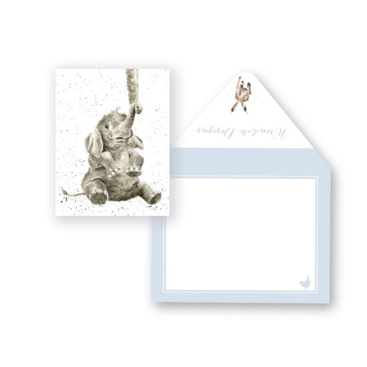 Wrendale Designs Baby Miniature Card