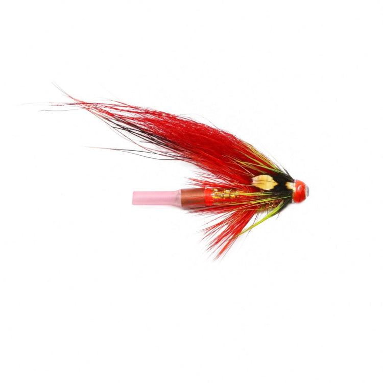 Red Flamethrower Copper Tube Flies
