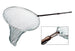 McLean Folding Round Head 16in Net with Telescopic Handle