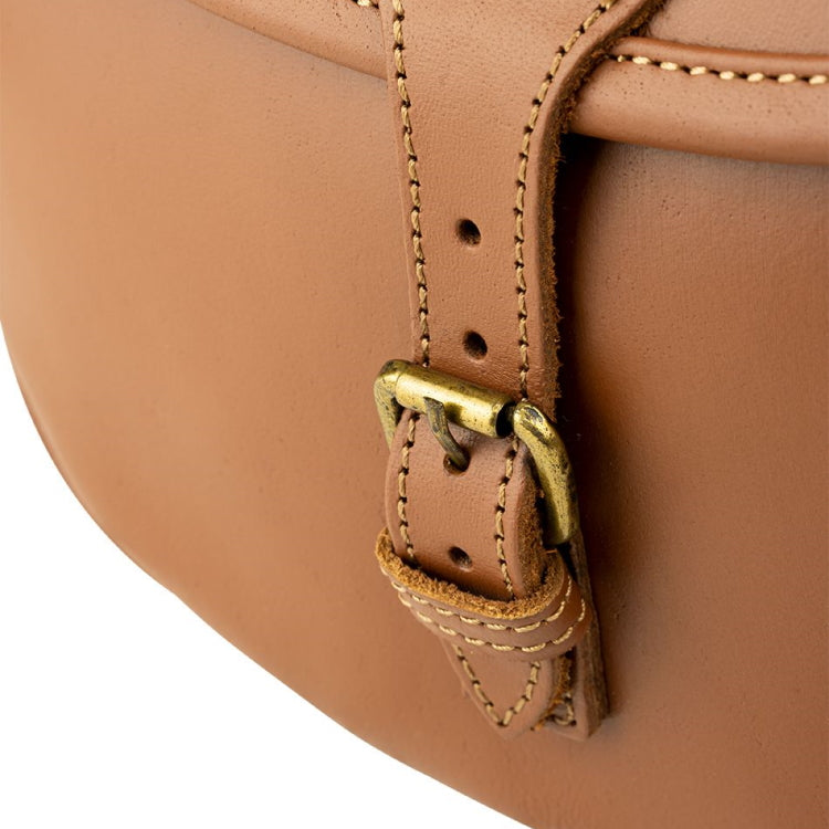 Jack Pyke Leather Cartridge Bag - Tan