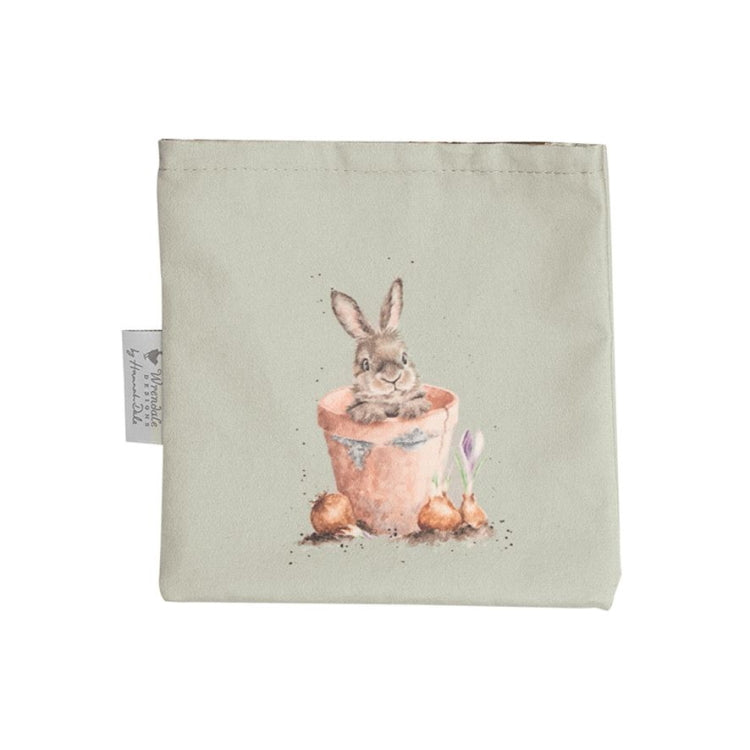 Wrendale Designs Foldable Shopping Bag - Garden Friends Rabbit