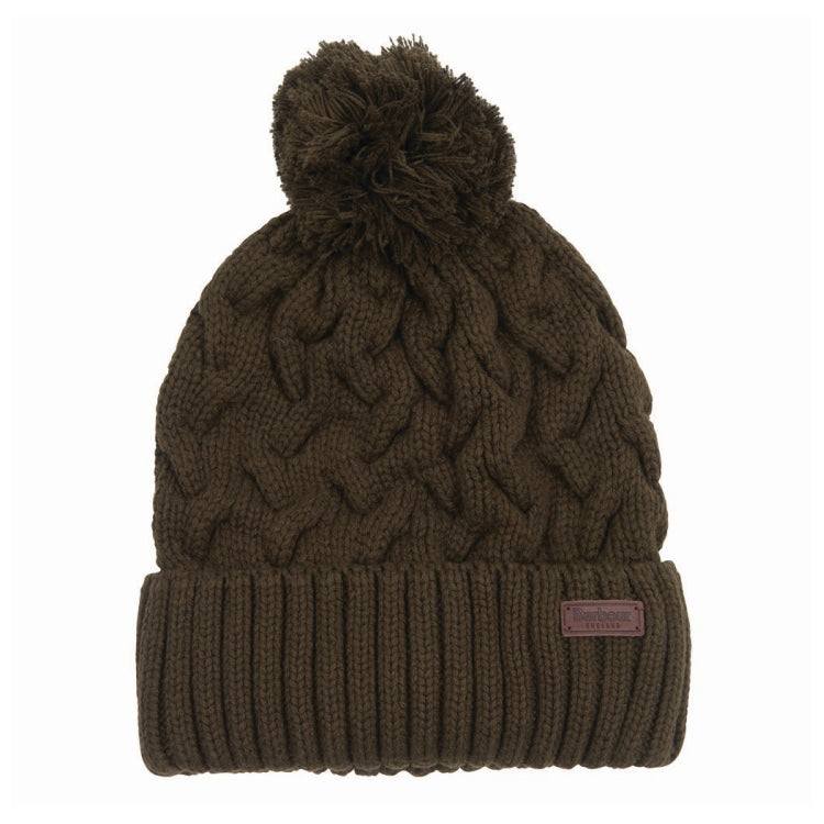 Barbour Gainford Cable Beanie - Olive