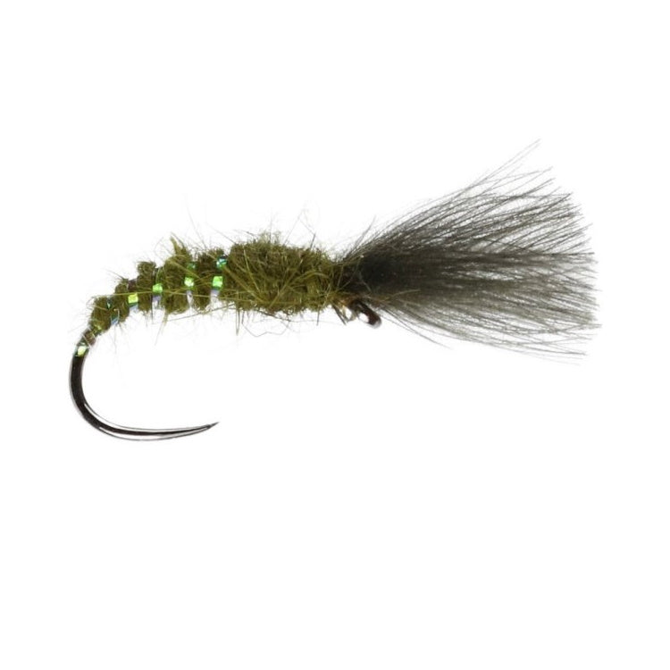 Shuttlecock Olive CDC Dry Flies