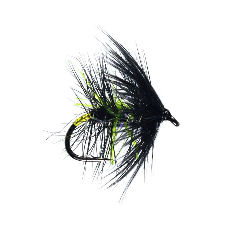 Bibio and Green Hackled Wet Flies