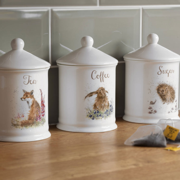 Royal Wrocester Wrendale Designs Sugar Canister