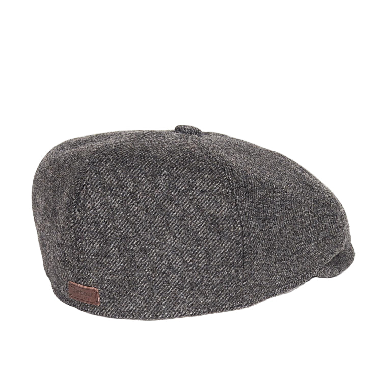 Barbour Claymore Bakerboy Cap - Charcoal Grey
