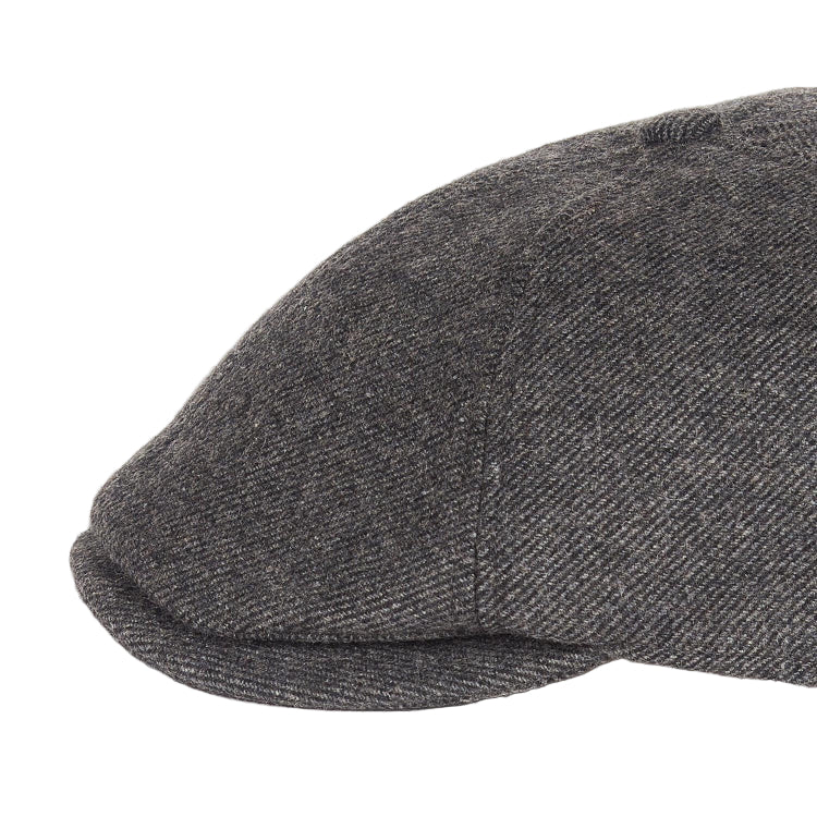Barbour Claymore Bakerboy Cap - Charcoal Grey