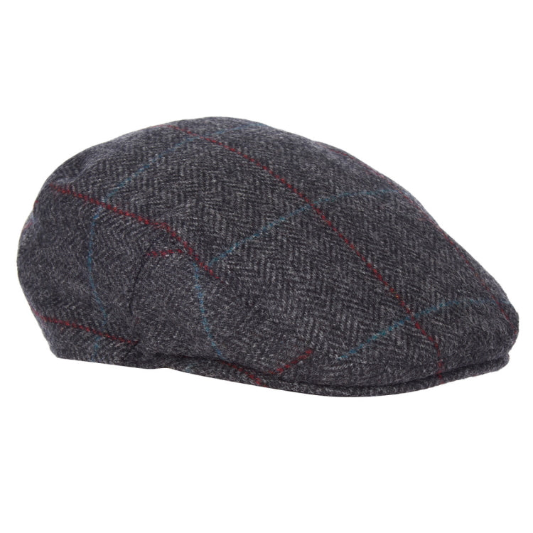 Barbour Crieff Cap - Charcoal/Red/Blue