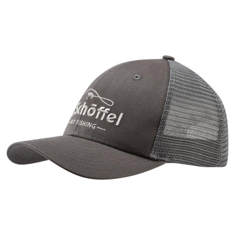 Schoffel Fly Fishing Trucker Cap - Charcoal
