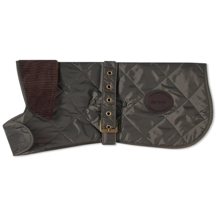 Barbour Quilted Dog Coat - Olive 