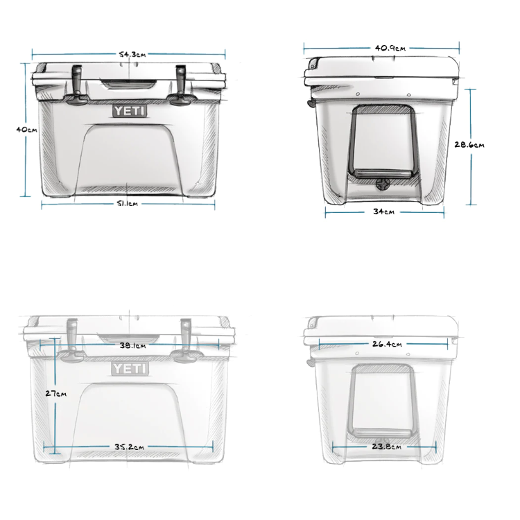 Yeti Tundra 35 Hard Cool Box - Tan