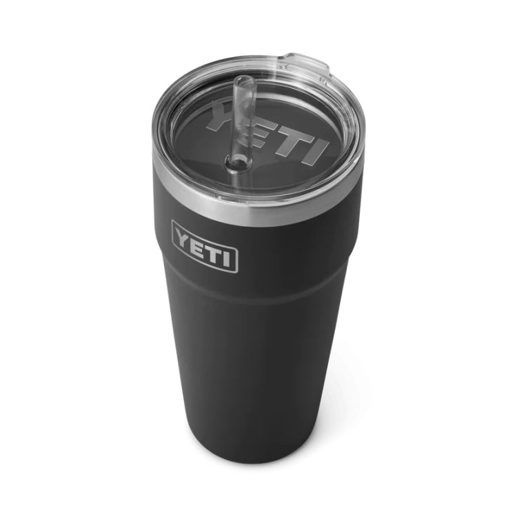 Yeti Rambler 26oz Straw Cup - Black