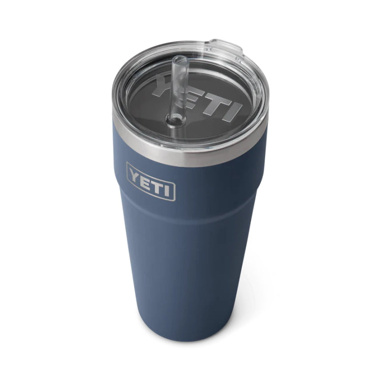 Yeti Rambler 26oz Straw Cup - Navy