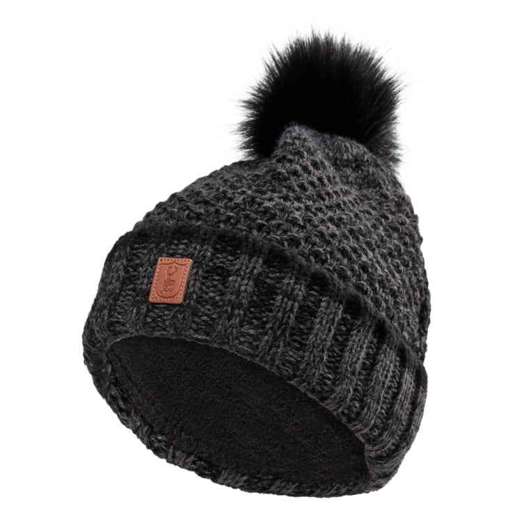 Deerhunter Ladies Knitted Hat - Black