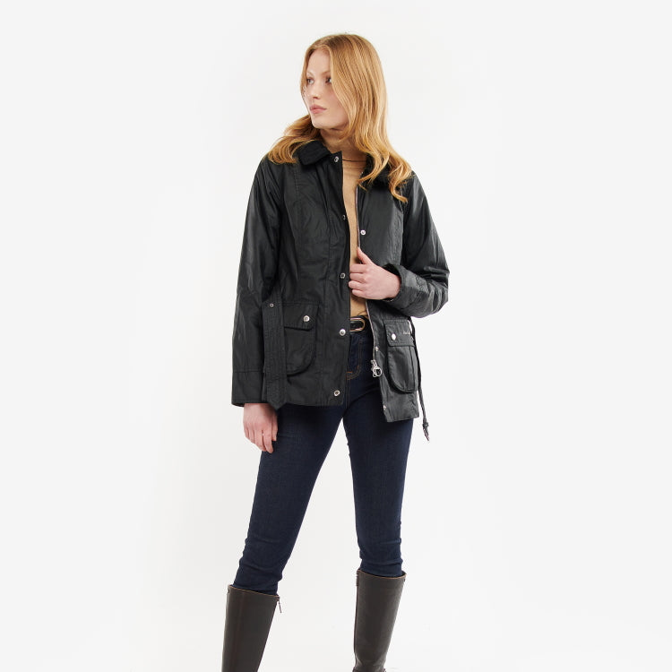 Black barbour jacket ladies shop