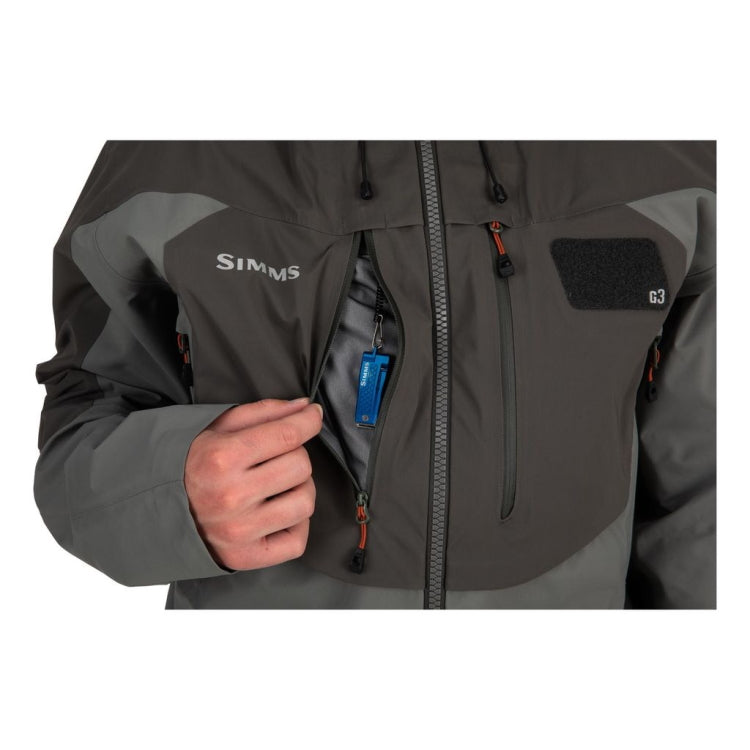 Simms G3 Guide Jacket - Gunmetal