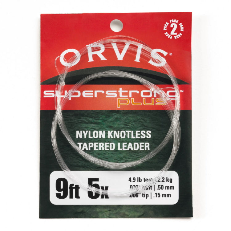 Orvis Superstrong Plus Knotless Leaders - 12ft