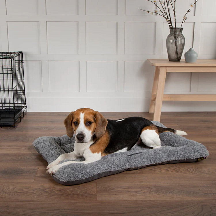 Scruffs Cosy Crate Dog Mat - Grey