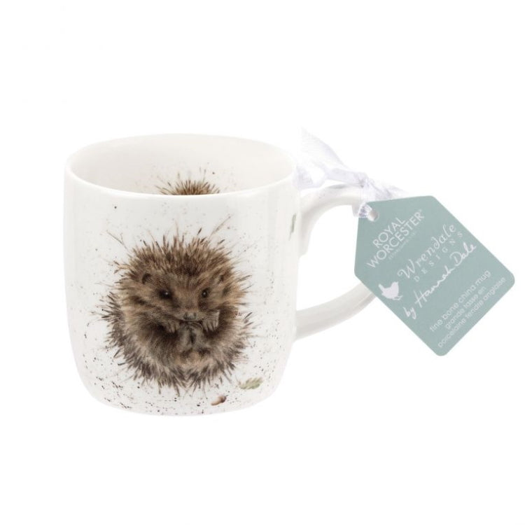 Royal Worcester Wrendale Fine Bone China Mug - Awakening Hedgehog