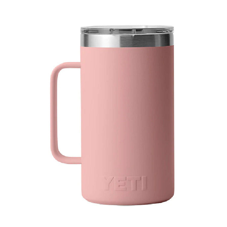 Yeti Rambler 24oz Insulated Mug - Sandstone Pink