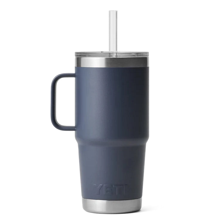 Yeti Rambler 25oz Straw Mug - Navy