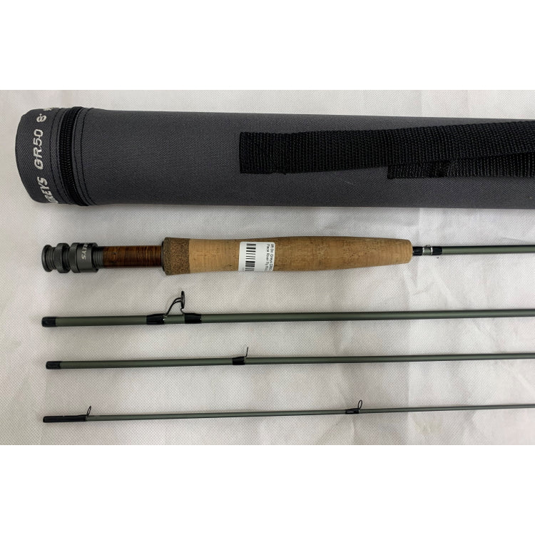 USED 8ft 0in Greys GR50 4 Line 4 Piece River Fly Rod (420)