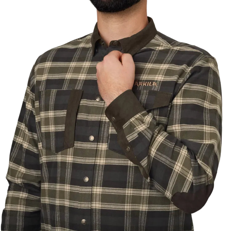 Harkila Aivak Long Sleeve Shirt - Olive