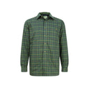Hoggs of Fife Beech Micro Fleece Lined Shirt - Green Check