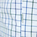 Schoffel Brancaster Shirt - Racing Green/Navy Wide