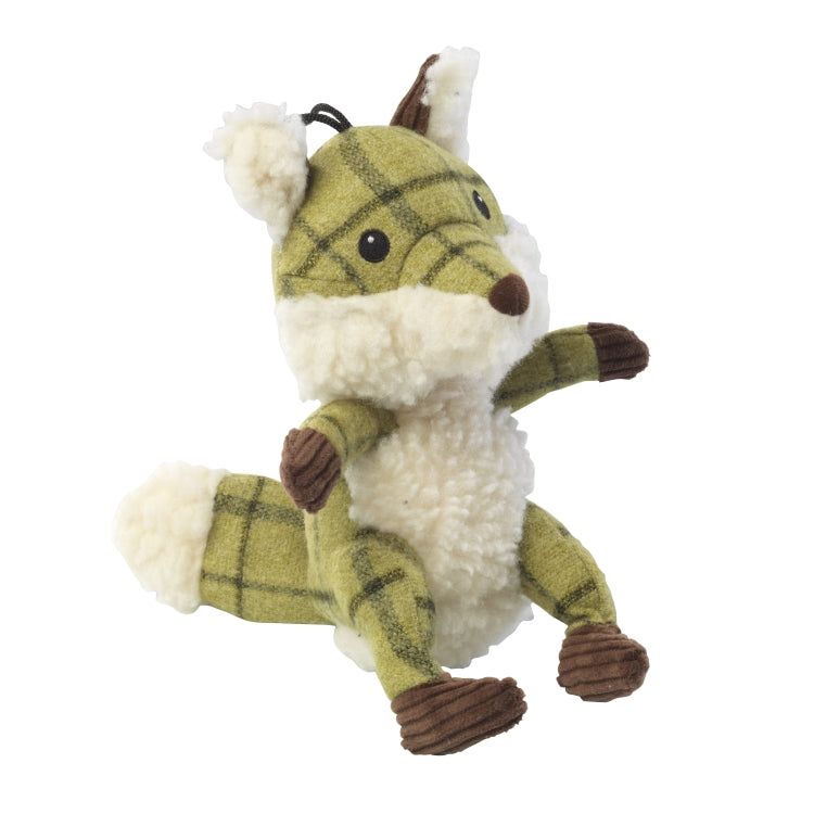 House of Paws Tweed Dog Toys - Fox
