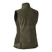 Deerhunter Ladies Pam Bonded Fleece Waistcoat - Graphite Green Melange