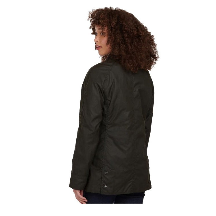 Barbour Ladies Classic Beadnell Wax Jacket - Olive