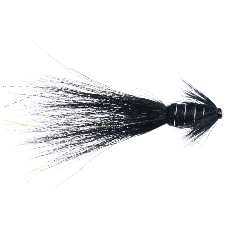 Snaelda Black Copper Tube Fly Flies