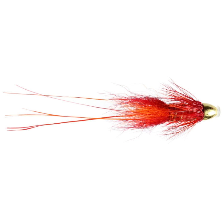 Mini Peaty Shrimp Conehead Flies
