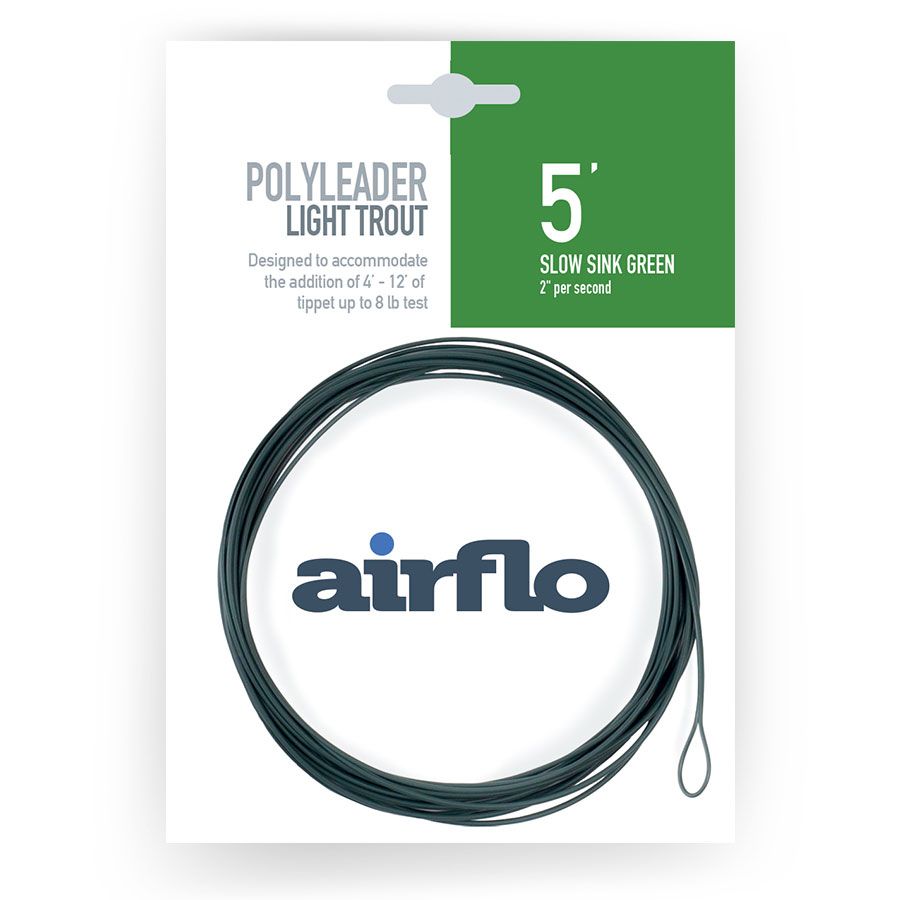 Airflo Polyleaders 5ft Light Trout