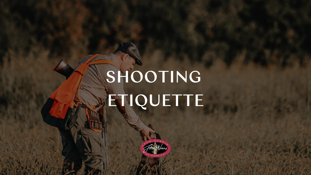 Shooting etiquette: First day on the field