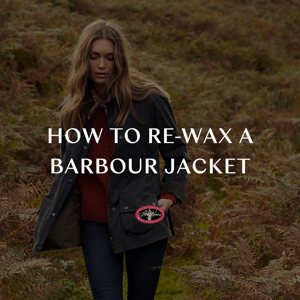 How to Re-Wax a Barbour Jacket