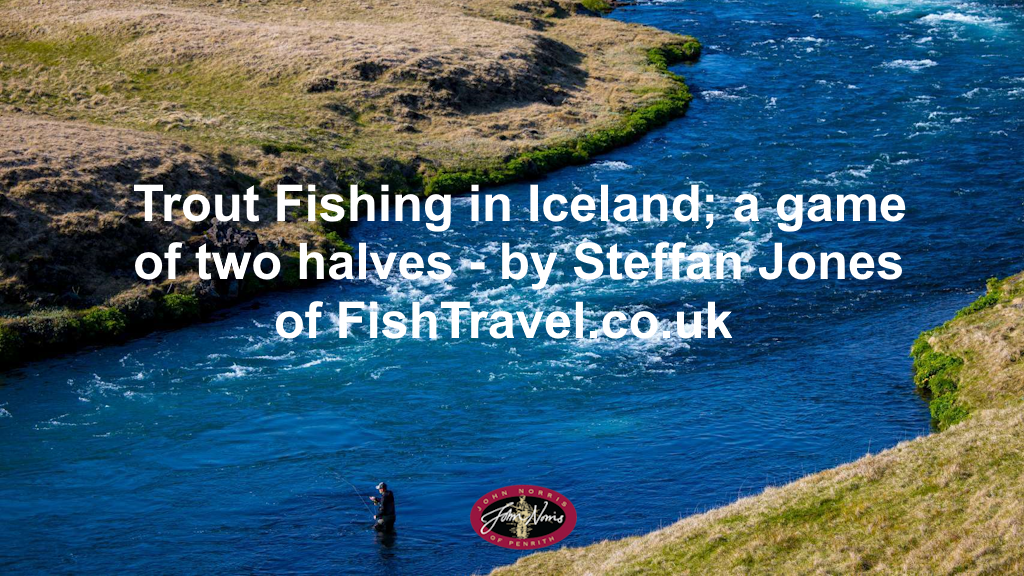 Trout Fishing in Iceland; a game of two halves - by Steffan Jones of FishTravel.co.uk
