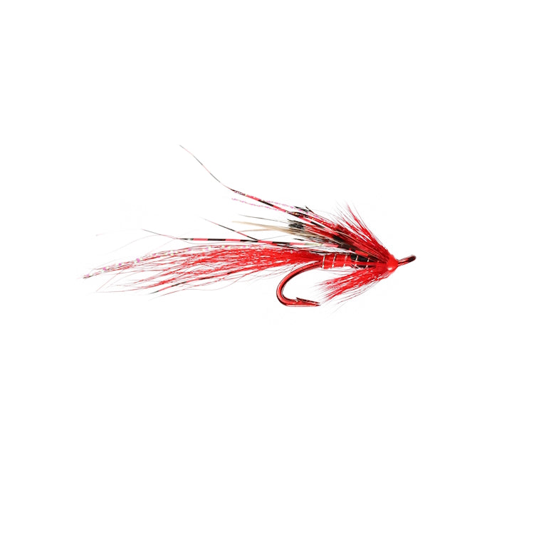 Allys Shrimp Red Patriot Double Fly