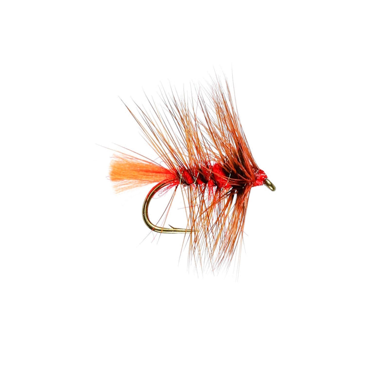 Soldier Palmer Hackled Wet Fly